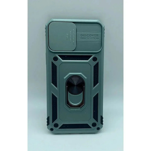 Hybrid Hard Case With Camera Lens Cover & Kickstand For iPhone 13 Pro Max 6.7” - Picture 6 of 8